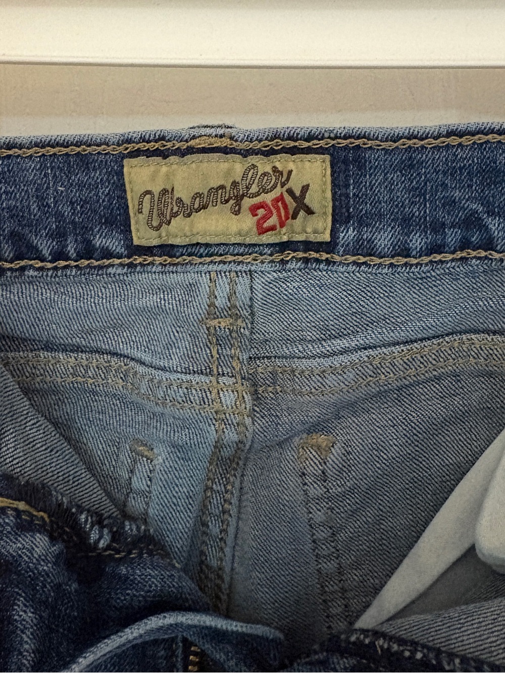 Wrangler Boys Cowboy Wash Slim Straight Jeans - Picture 7 of 8